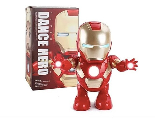 Dance Hero Robot Bailarin Juguete Marvel Avengers