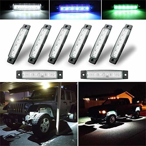 Luces Led Para Exterior De Coche 76.80 Cm Botepon Blanco