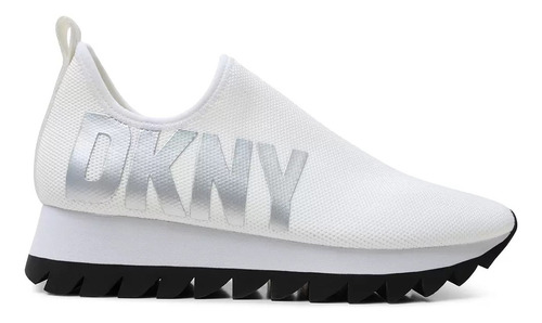 Tenis Dkny Para Dama Originales Casuales Blancos Oferta