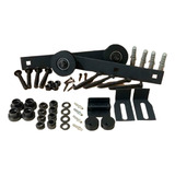 Kit Para Puerta Corrediza Colgante Granero Recto 1.60 Mts