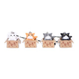 Plug Gatito Celular Tablet Cute Kawaii Pc Gato Cajita Envio 