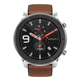 Smartwatch Amazfit Fashion Gtr 1.39 Stainless Steel A1902 Cor Da Pulseira Brown