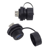 2pcs Conector Usb3.0, Acoplador Hembra Hembra Tipo Mont...