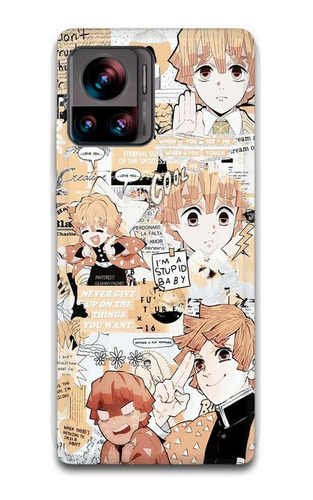 Funda Demon Slayer Zenitsu 4 Para Motorola Todos