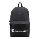 Mochila Negra Champion Con Logotipo De Champion