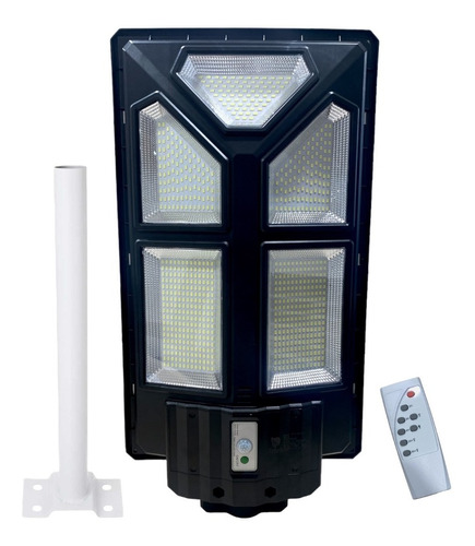 Lampara Solar Led 300w Con Sensor Y Soporte 