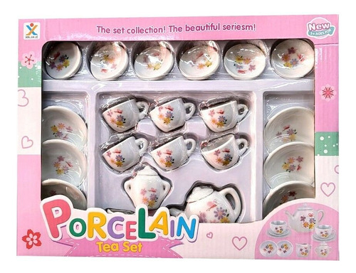 Juego De Te De Porcelana Juguete Para Niñas Set De Cocina