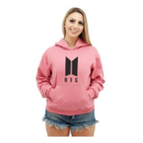 Moletom Feminino Canguru Premium Kpop Bts