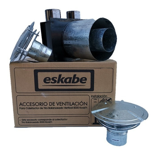 Ventilacion Modelo Tbu Calefactor Eskabe 5000 Calorias Ag