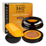 Heliocare 360 Color Bronce Fps 50 Cushion Compact De 15 Gr.