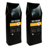 Pack 2kg - Café En Grano Tostado Natural Colombia Premium R1