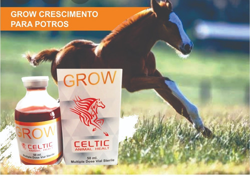 Grow 50ml Gh Crescer Para Potros Mangalarga Marchador