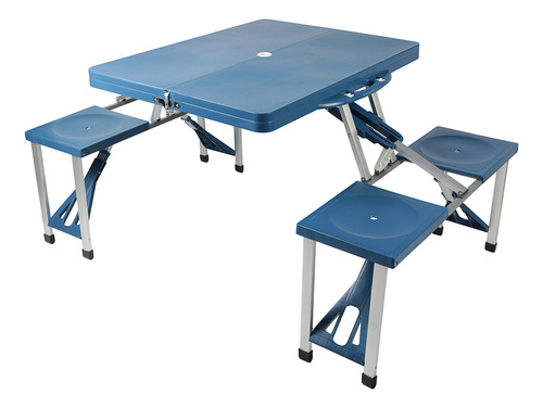 Mesa Plegable Gadnic Playa Picnic Transportable Para 4