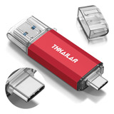 Thkailar Unidad Flash Usb C De 512 Gb 2 En 1 Otg Usb 3.0, Me