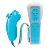 Control Azu+ Nunchuck+ Correa+ Wii Motion Para Wii Wii U