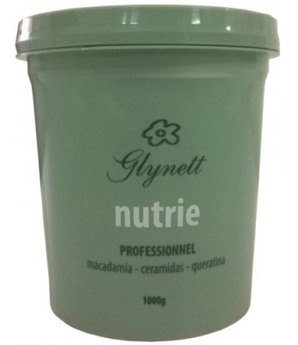 Glynett Máscara De Hidratação Profissional Nutrie 1 Kilo