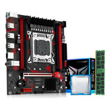 Kit Placa Mae + Cpu Intel Xeon + Memória Ram 