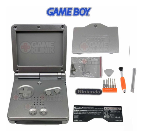 Carcasa Game Boy Advance Sp Gba Kit Completo + H 07