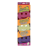 Esponja Scrub Mommy Store Scrub Mommy - Dual Sided Sponge With Sof De Polimero Pack X 3