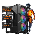 Pc Cpu Gamer Core I7 3.8ghz 16gb Ssd 480gb Fonte 500w + Wifi