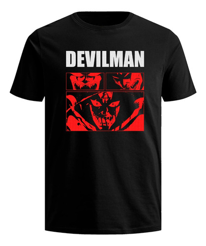 Playera Devilman Crybaby Anime Manga Hombre Hype Retro Rock