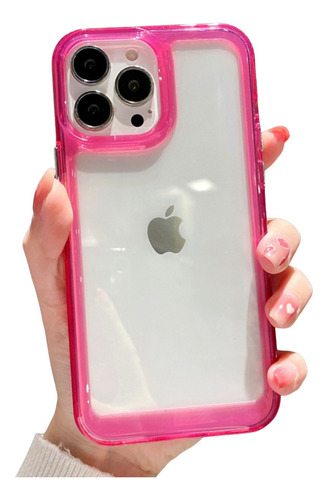 Funda Case De Uso Rudo Acrigel Transparente Para iPhone