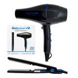 Babyliss Kit Black Planchita 4091 Secador Pelo 2000w 6c