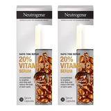 Neutrogena Rapid Tone Repair Vitamin C Serum Importado 2pzas