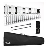 Vachan Xilofono Glockenspiel Plegable De 30 Notas, Kit De In