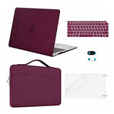 Combo De Accesorios Macbook Air 13 A2337 A2179 A1932 Marsala