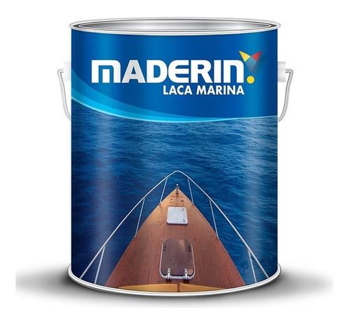 Laca Marina Int/ext Brillante Para Maderas Maderin 4lts-umox