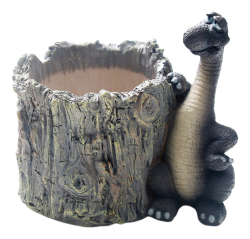 Maceta Con Figura De Dinosaurio Para Macetas De Animales,