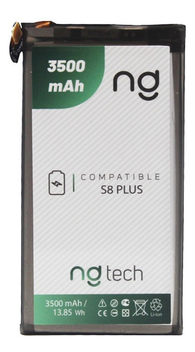 Bateria Para Samsung S8+ Plus G955 Bg955 Ngtech 3500 Mah