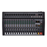 Onaxpro Sr16 Consola Analógica Mixer 16 Canales Usb Bt Fx