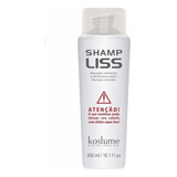 Shampoo Alisante Shamp Liss Kostume 300 Ml Aprobado