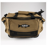 Bolso De Pesca Red Fish Grande 3600 Base Rígida Reforzado