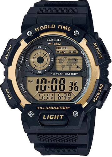 Relógio Casio Masculino Ae-1400wh-9avdf Sport World 