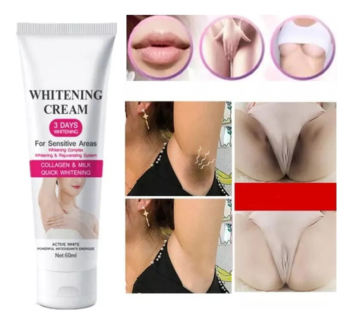 Crema Blanqueadora Para Mujeres/parte Privada/ Axilas#908