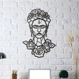 Figura Geométrica Frida Kahlo | Cuadro Pared Decoración
