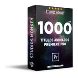 1000+projetos Editáveis Texto Transições Para Adobe Premiere