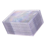 Protector De Tarjetas De Plástico Card Sleeve Top Loader 10