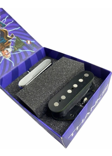 Set Captadores Malagoli Kit Vintage Telecaster Blues Rock 