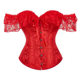 Cinturón Columbia Faja Corsette Victoriano Bordado Corset