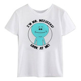 Polera Rick And Morty Mr. Meeseeks Unisex Hombre Mujer Serie