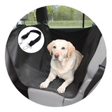 Combo Cinturón Seguridad Mascotas + Funda Cubre Asientos