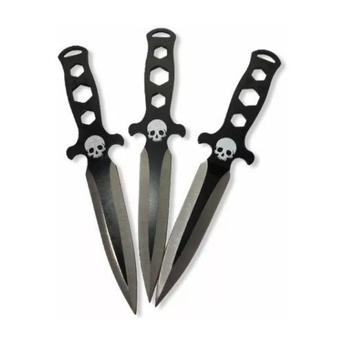 Kunai, Daga, Shuriken Ninja Set De 3 Unidades Con Funda Y +