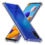 Estuche Funda Transparente Antigolpes Compatible Galaxy A21s