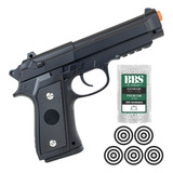 Pistola Airsoft Rossi M92 V22 Beretta Spring 6mm Lançamento