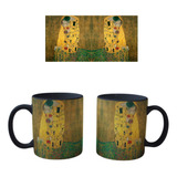 Mug Magico Vaso Obras De Arte El Beso  Gustav Klimt  Taza