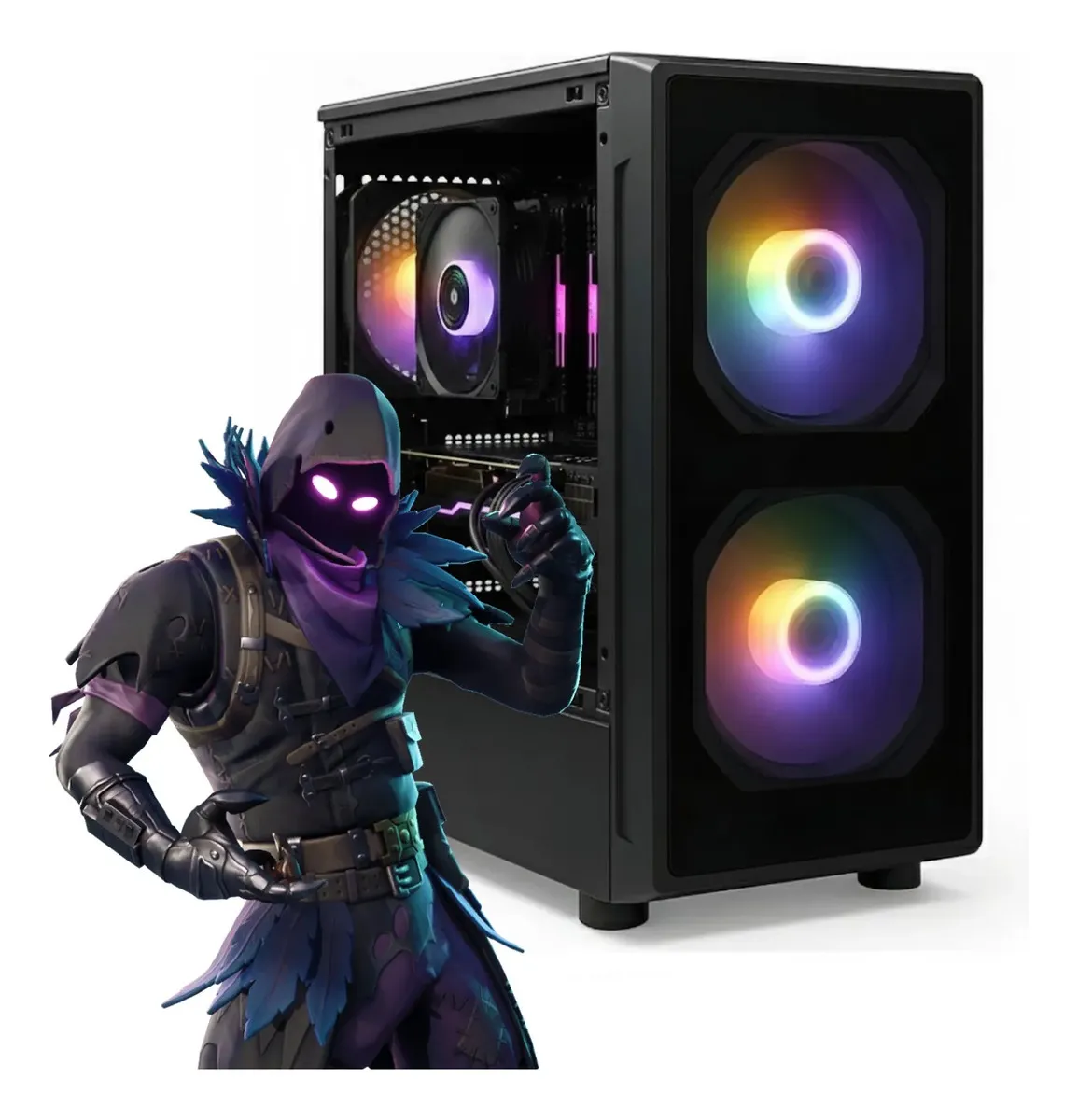 PC GAMER RYZEN 7 5700X - 32GB RAM - SSD 1TB - FUENTE 80 PLUS - RTX 5070 12GB